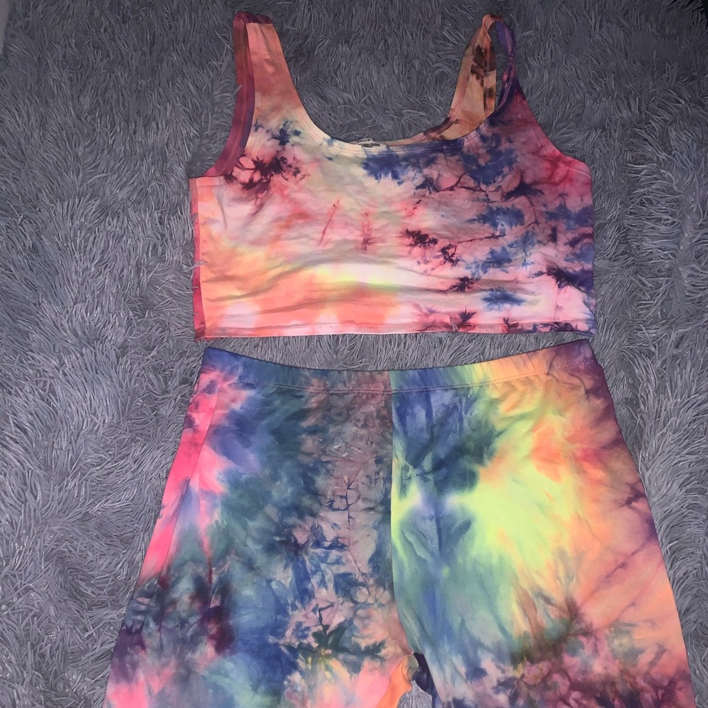 Tie dye 2 piece set